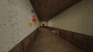 A house hallway in No Words (Image via ThePixelfriends/PlanetMinecraft)